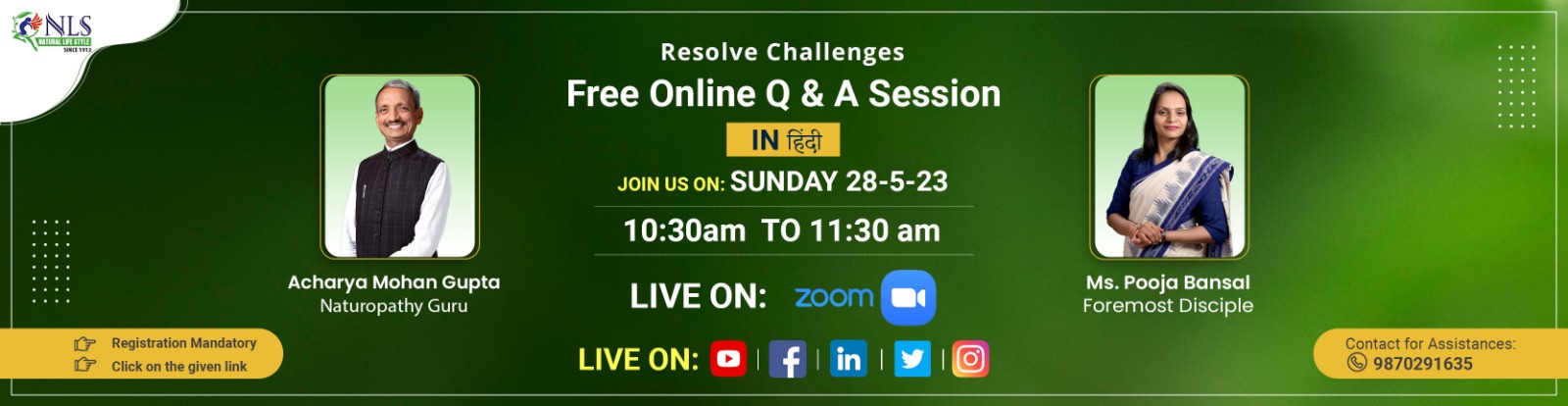 Resolve Challenges ( Free Online Q/A Session )